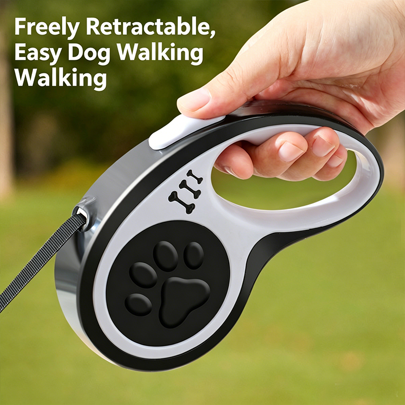 Retractable Dog Leash 16FT for Small Medium Dogs | U-Shaped Outlet 200LB Heavy Duty Nylon Rope