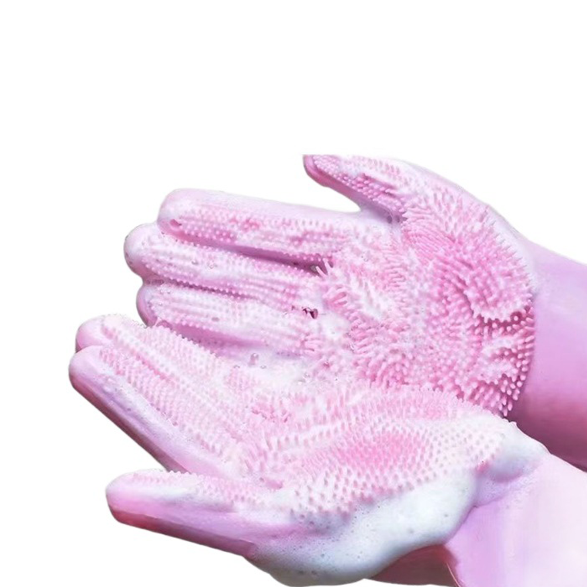 Thickened Silicone Pet Grooming Gloves 3000 Massage Bristles Dog Cat Bathing Brush Anti-Bite Anti-Scratch Hair Remover