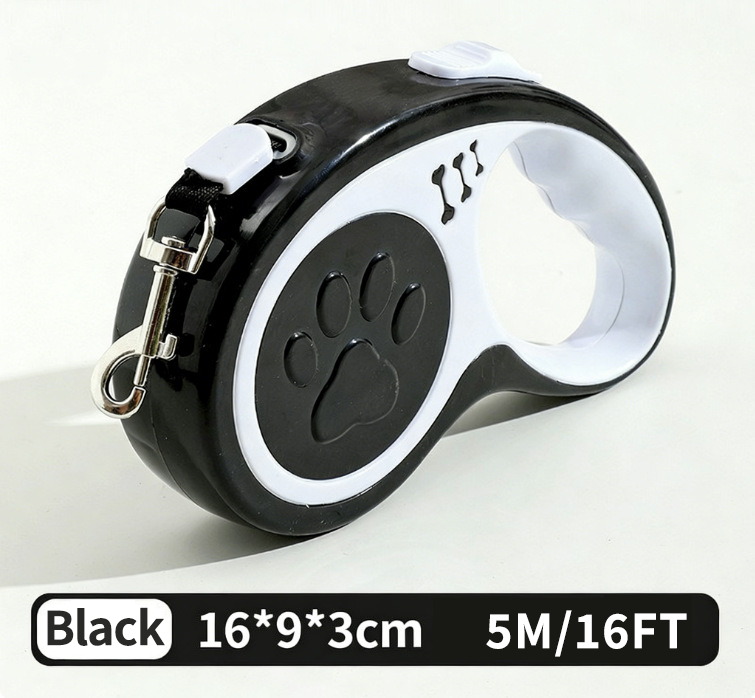 Retractable Dog Leash 16FT for Small Medium Dogs | U-Shaped Outlet 200LB Heavy Duty Nylon Rope