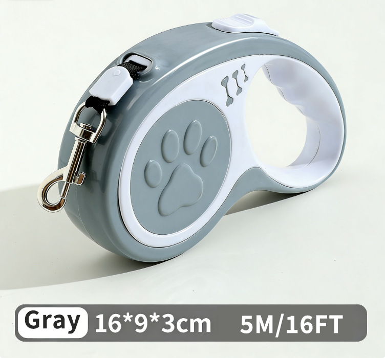 Retractable Dog Leash 16FT for Small Medium Dogs | U-Shaped Outlet 200LB Heavy Duty Nylon Rope