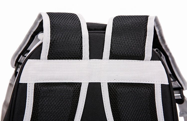 Semi Shaded Privacy Clear Cat Space Backpack | Breathable Pet Travel Carrier for Small Cats