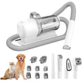 All-in-One Pet Grooming Vacuum Kit | Low Noise 99% Hair Suction with 12 Attachments