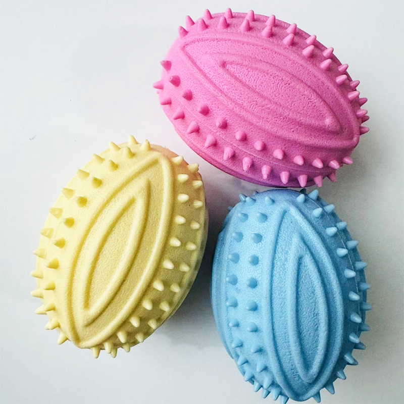 Dog TPR Chew Toys, Macaron Color Teething Sticks with Various Shapes, Bite Resistant Interactive Toys for Puppy Dental Care