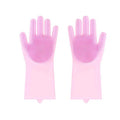 Thickened Silicone Pet Grooming Gloves 3000 Massage Bristles Dog Cat Bathing Brush Anti-Bite Anti-Scratch Hair Remover
